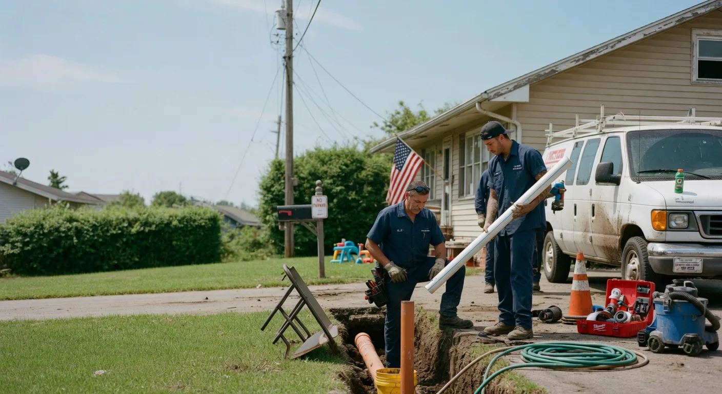Sewer Line Inspection in Hope Mills, NC